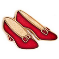 Red Dance Shoes Lapel Pin